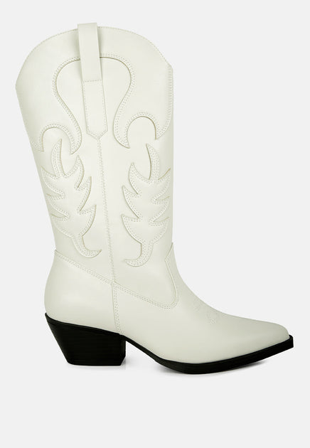 London Rag Ponsies Boot White US 5 2