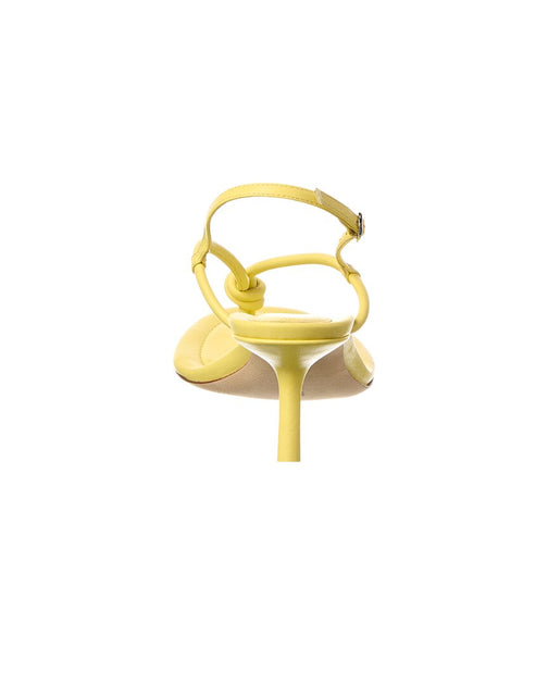 Victoria Beckham Leather Sandal Yellow EU 38 4