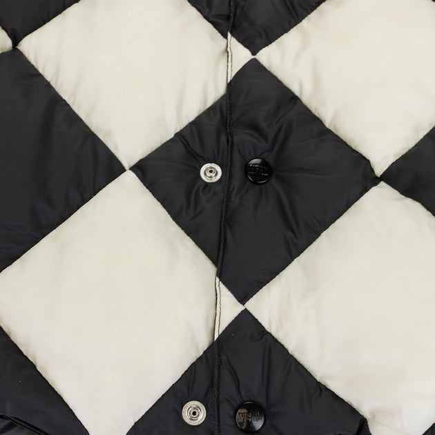 Neighborhood CHECKER BLACK DOWN PUFFER JACKET | ShopSimon