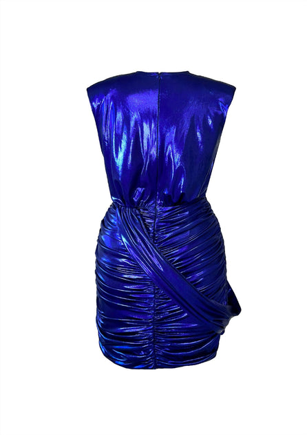 Gigiis Nisha Fall Dress Blue Small 3