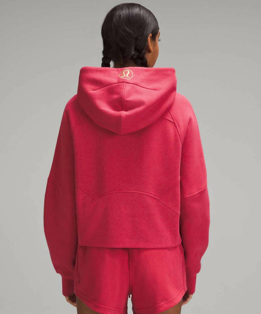 lululemon Scuba Oversized Half-Zip Hoodie In Vintage Rose | ShopSimon