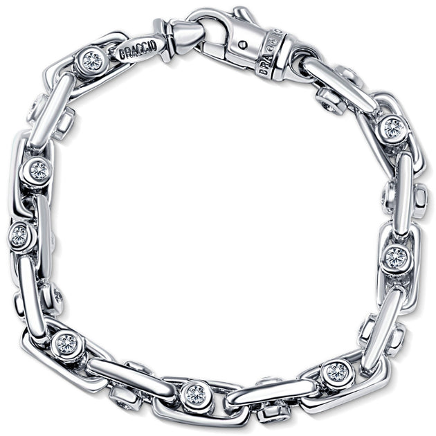 Pompeii3 8mm Diamond Bracelet 9 inch Multi 4