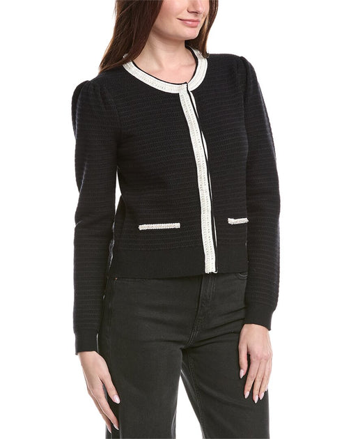 Generation Love Leonora Cardigan Black S 2