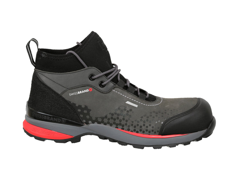 Swissbrand Vaud 640 Work Boots Grey US 8 3