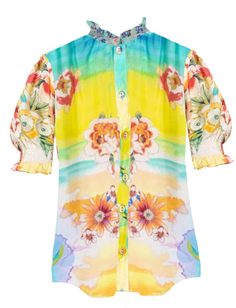 Johnny Was Damen Leila Bluse Multi X-Large 2