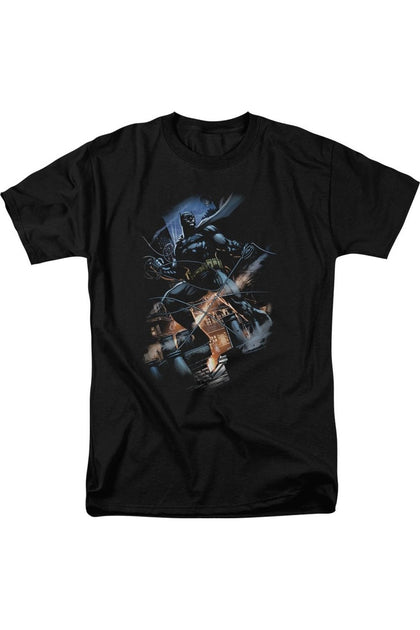 Gildan Batman Gotham Knight T-shirt Manches Courtes Noir 5XLarge 2
