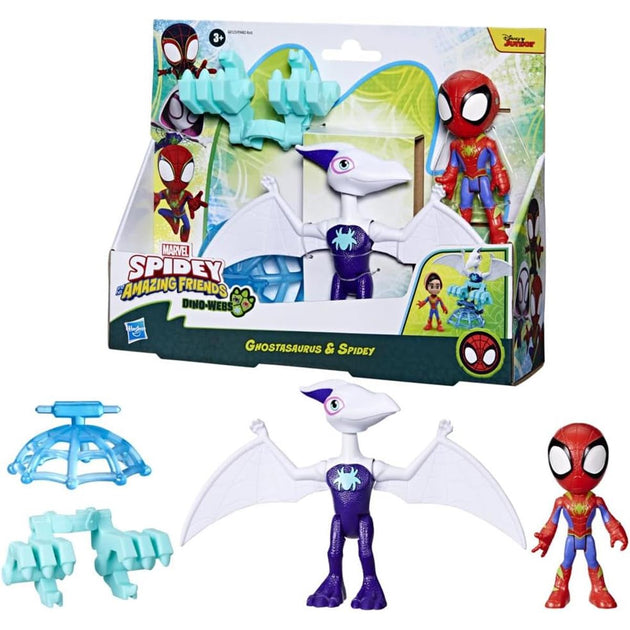 Hasbro Spidey & His Amazing Friends Suit & Dino Assortment Figures 2
