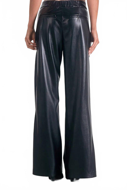 ELAN Hose mit hohem Bund Schwarz Large 3