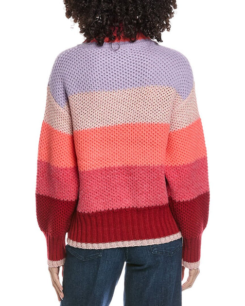 FATE Chunky Knit Sweater Pink Small 3
