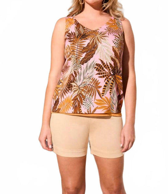 TRIBAL Reversible Print Cami Gold Large 4