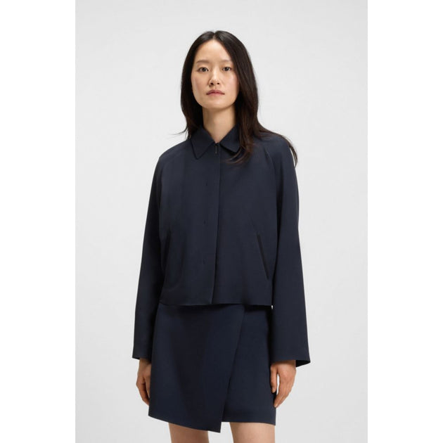 Boss Crepe Blazer Blue US 8 4