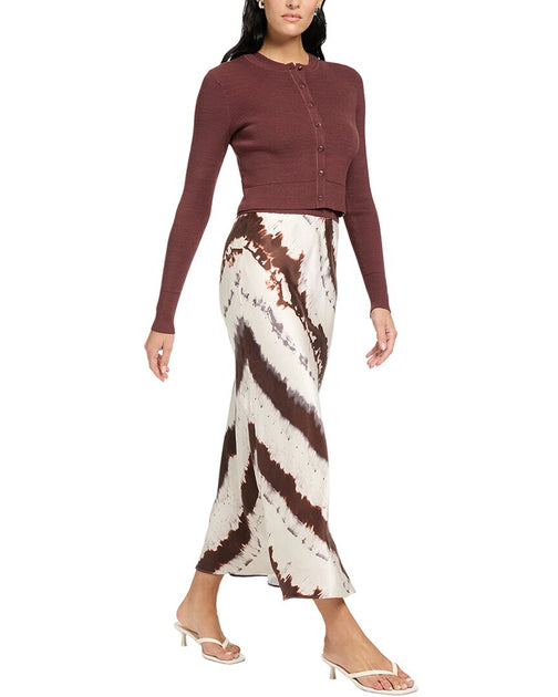 Toccin Viv Maxi Skirt Brown Small 4