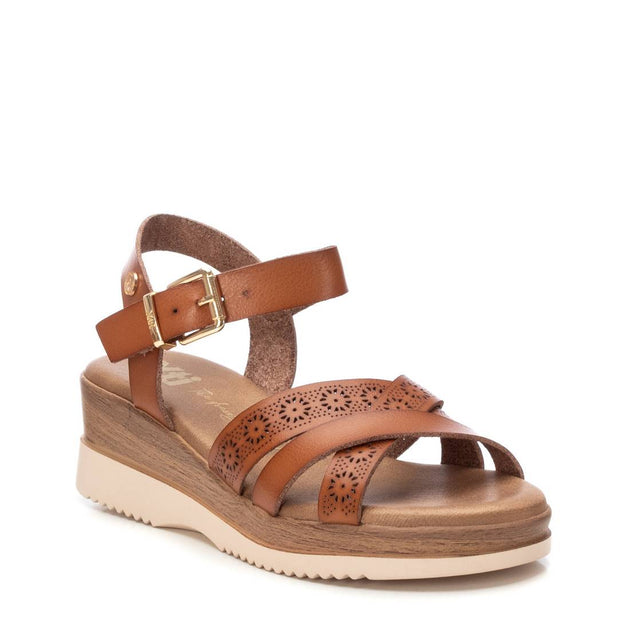 Xti Wedge Sandals Brown US 9.5 10