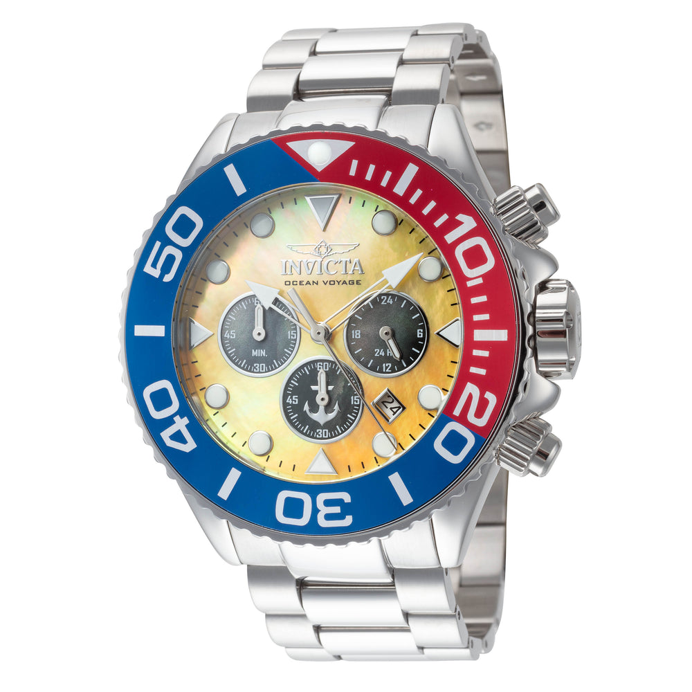 Invicta Men's Ocean Voyage 52mm Quartz Watch In-48596 | ShopSimon