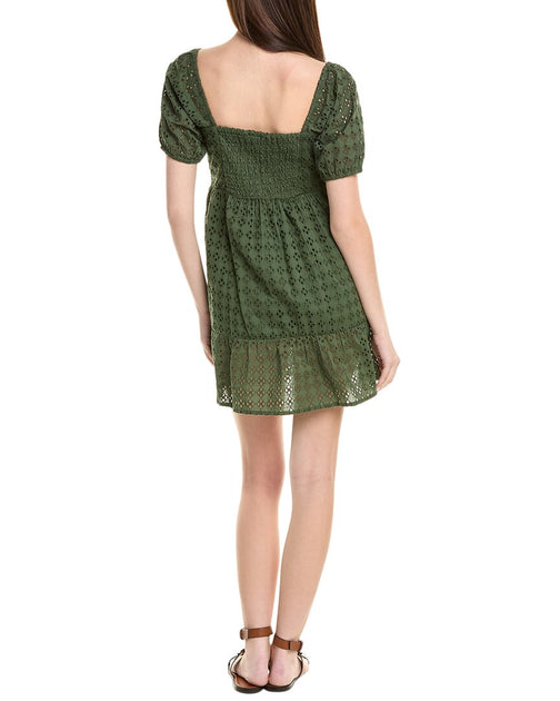 La Blanca Square Neck Dress Vert Medium 3