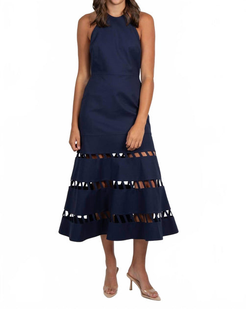 ALEXIS Janessa Midi Dress Blue XSmall 2