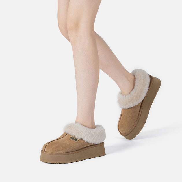 EverAu Topknot Slippers Pink US 5 3