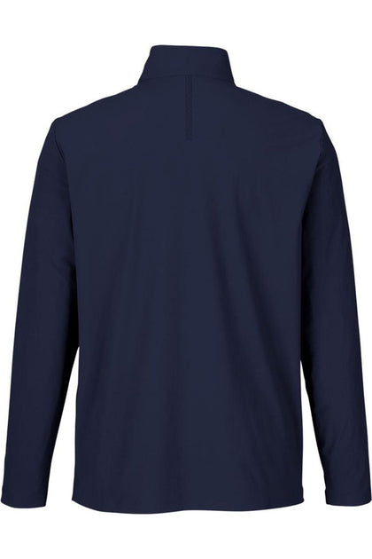 Devon & Jones CrownLux Performance Windsor Quarter-Zip Pullover Blue XXXLarge 3