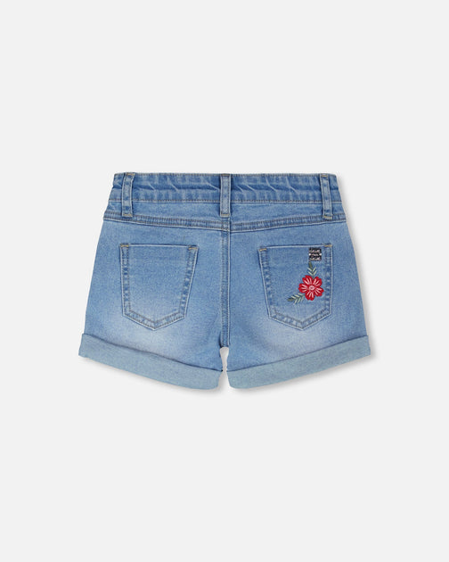Deux par Deux Denim Shorts Blue US 12 4