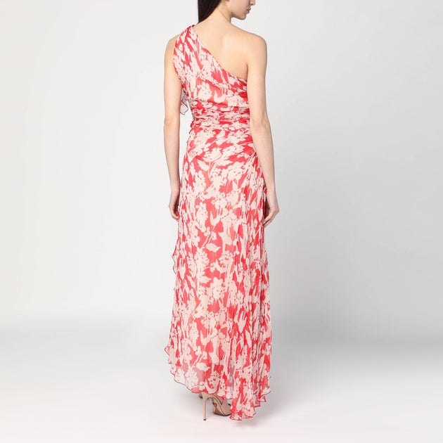 victoria beckham one-shoulder midi dress Victoria Beckham One Shoulder Midi Dress
