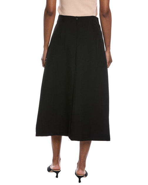 Beulah Midi Skirt Black Large 3