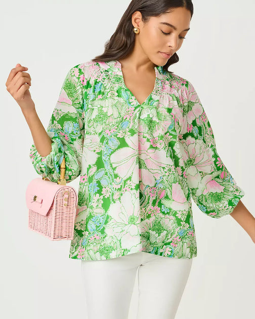 Lilly Pulitzer Lourdes Top Multi Medium 2