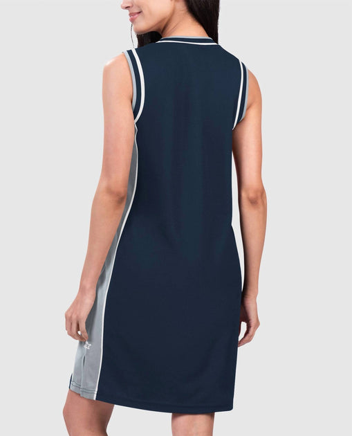 Starter Femme Dallas Cowboys Slam Dunk Robe Tank Bleu XLarge 3