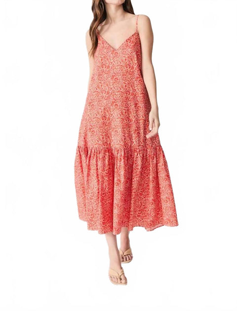 DELUC Bugio Maxi Dress Pink Medium 3