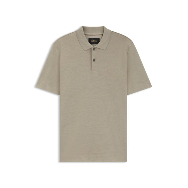 Boss Regular-fit Polo Shirt Beige Large 2