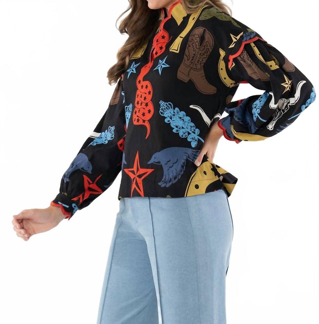 Emily McCarthy Orchid Top Black XSmall 3