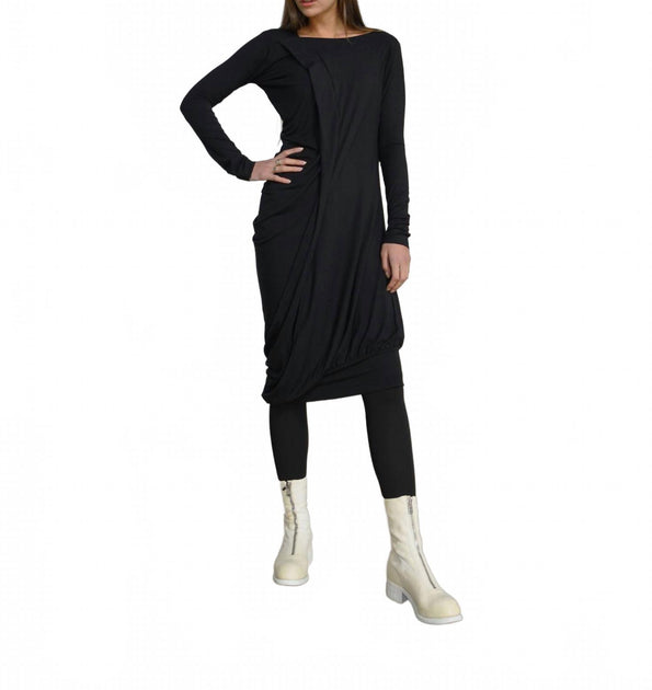 Simply Mila Budapest Midi Dress Black Medium 3