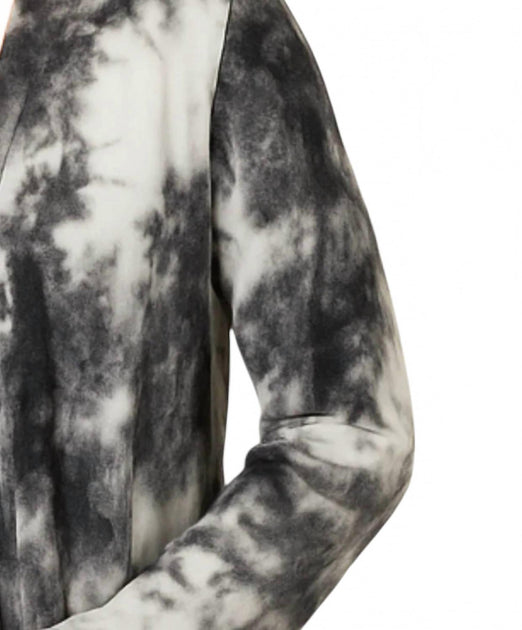 french kyss Tie Dye Open Cardigan Grey XLarge 3