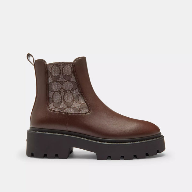 Coach Lucy Chelsea Boot Brown US 7.5 4