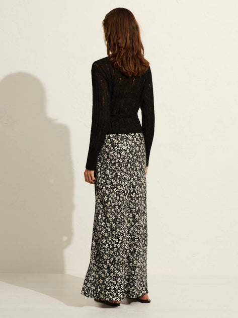 Auguste the Label Maeve Maxi Skirt Black Small 3