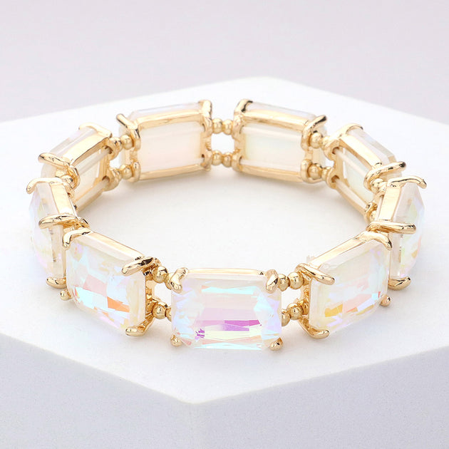 FASHNZFAB Stretch Evening Bracelet Blue 3
