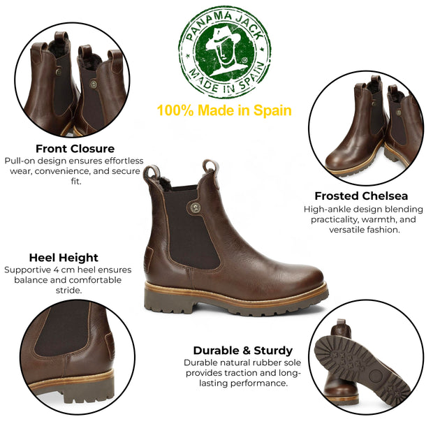 Panama Jack Francesca B13 Chelsea Boot Brown EU 36 3