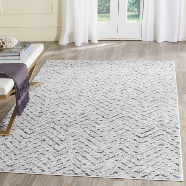 Safavieh Adirondack ADR104 Area Rug Ivory/Charcoal 3