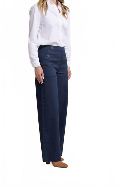 Southern Tide Thalia Sailor Pant Blau US 2 3