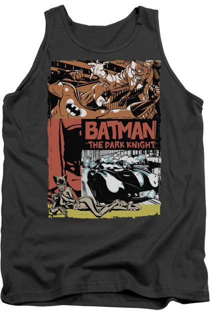 Batman Old Movie Poster Tank Top Black Medium 2
