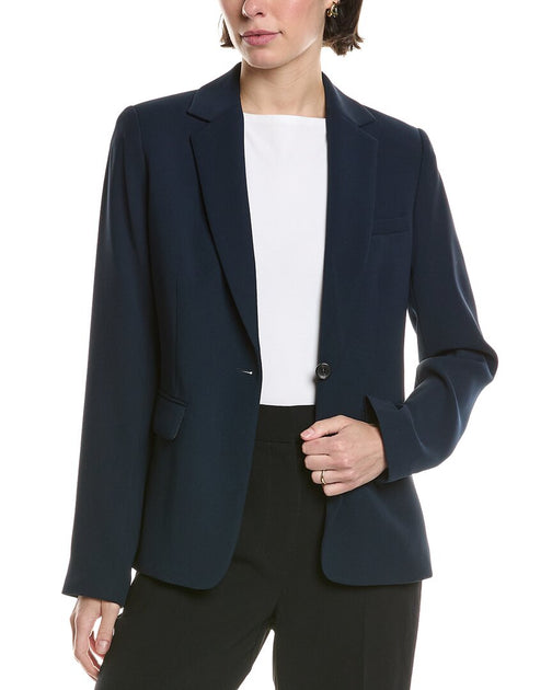 Vince Soft Suiting Blazer Blue US 2 2