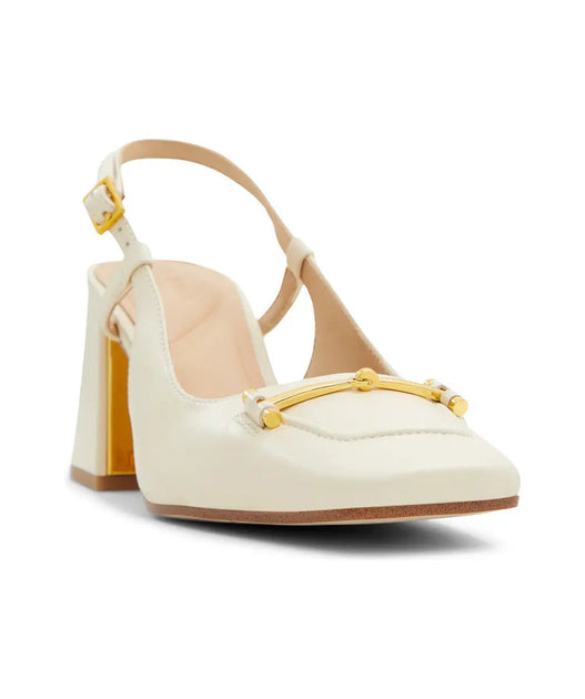 Ted Baker Mia Icon Leather Slingback Pumps White US 6 2