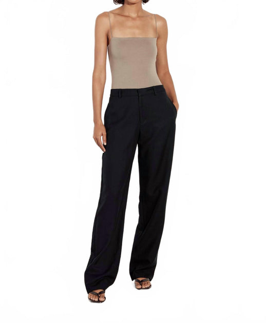 Enza Costa Essential Strappy Tank Beige XS 2