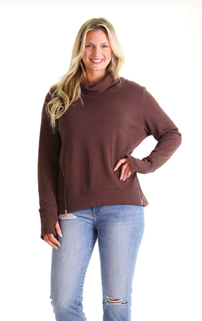 Duffield Lane Minley Pullover Brown XL 2