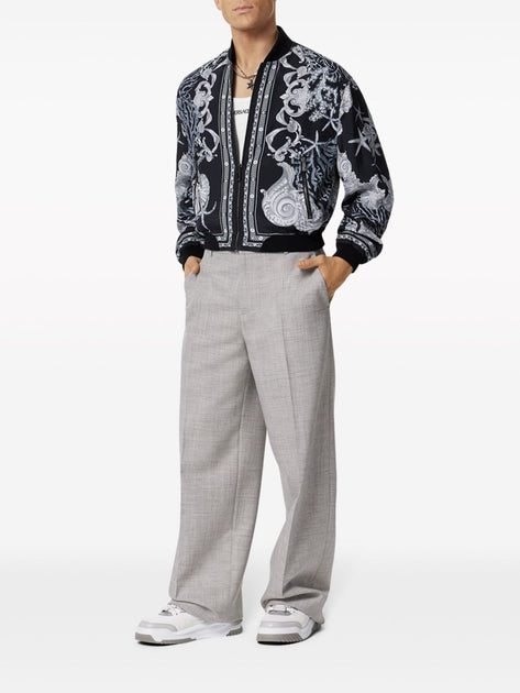 Versace Cropped Reversible Jacket Noir EU 50 3