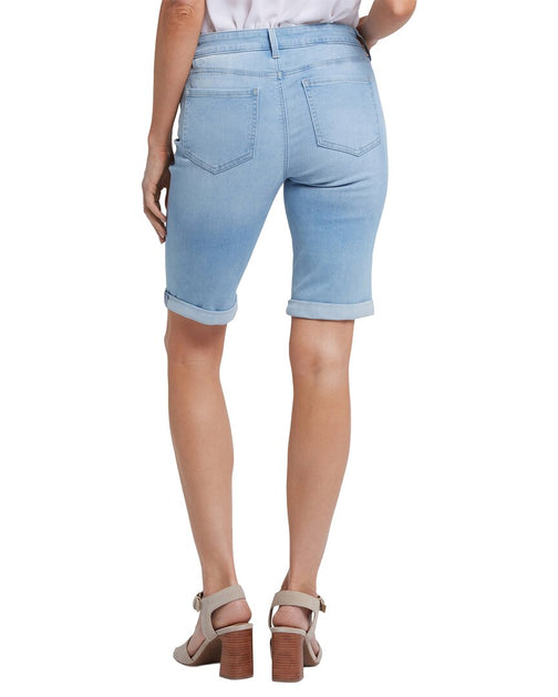 NYDJ Briella Jeans-Shorts Gelb US 6 3