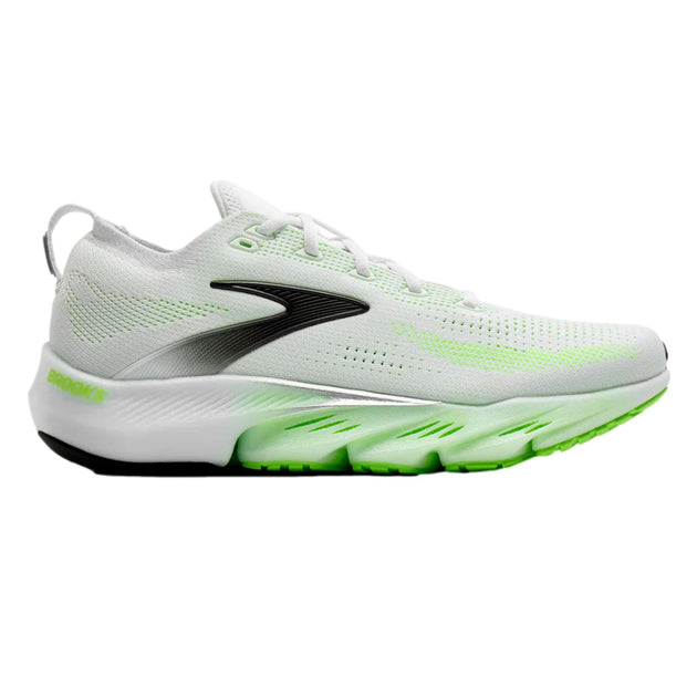 Brooks Glycerin Flex Running Shoe White/Green US 8.5 2
