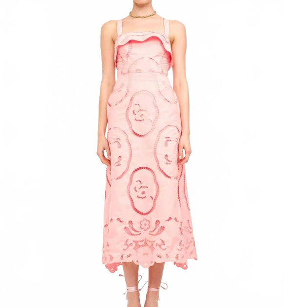 Sofie the Label Palermo Dress Pink Small 2