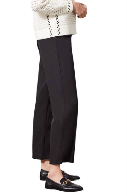 TRIBAL Fly Front Straight Trouser Black US 6 4