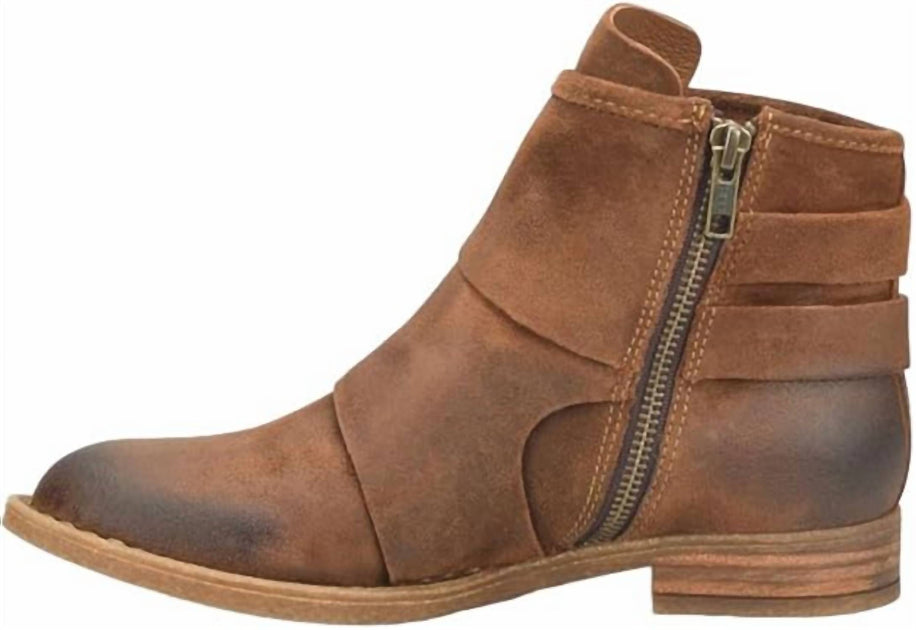Born Moraga Ankle Boot Brown 8 3