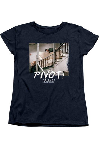 Gildan Friends Pivot Short Sleeve Tee Blue Medium 2